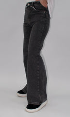 Blugi negri cu strass-uri