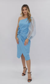 Rochie Gena baby blue