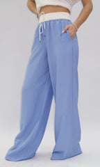 Pantaloni Largi Neona cu bandă elastică